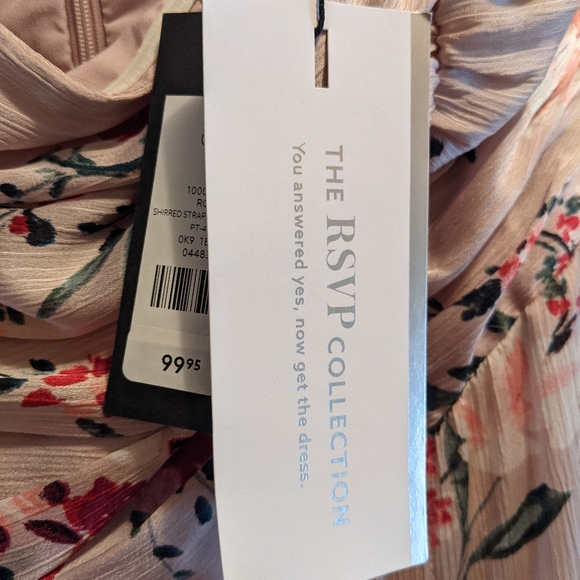 2/$25 Dynamite Shirred Strapless Maxi Dress NWT - Picture 3 of 5